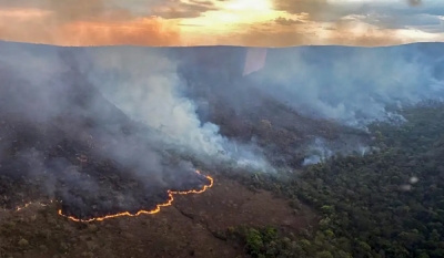 Brasil concentra 76% dos incêndios na América do Sul