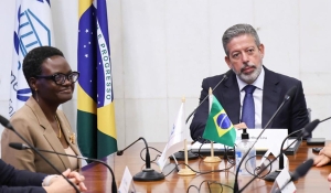 Arthur Lira tem encontros bilaterais com representantes de parlamentos do P20