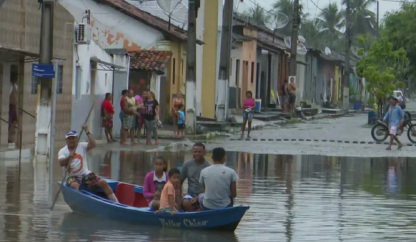 Inmet alerta de chuvas intensas para mais de 40 cidades da Paraíba; veja lista de municípios afetados