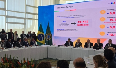 João Azevêdo acompanha anúncio de investimentos em infraestrutura com presença de Lula e se reúne com Geraldo Alckimin em Brasília