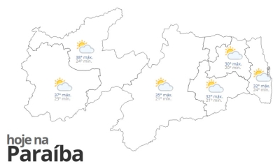 Previsão do tempo hoje, 24 DE NOVEMBRO DE 2023