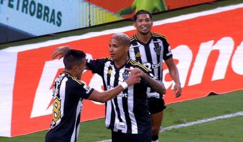 Atlético-MG goleia o Manaus e avança à terceira fase da Copa do Brasil