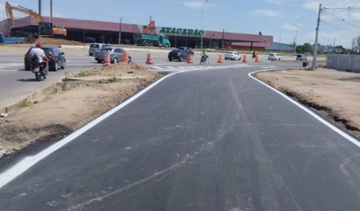 DER modifica tráfego na BR-230 na obra do Viaduto de Água Fria