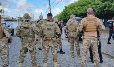 Operação da PF combate tráfico de armas, em João Pessoa