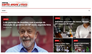 Relação de matérias publicadas no Portal Santo André em Foco hoje 07/11/2022