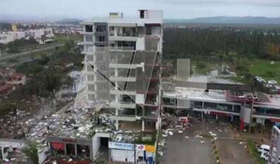 México cria ponte aérea para levar ajuda e tirar turistas de Acapulco após passagem do furacão Otis