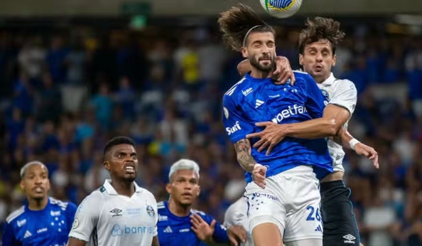 Grêmio sai na frente, Cruzeiro busca empate e é vaiado no Mineirão