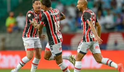 São Paulo vence o Bahia em Salvador e mantém tabu contra Rogério Ceni