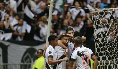 Dominante, Vasco goleia o Trem e se classifica para a segunda fase da Copa do Brasil