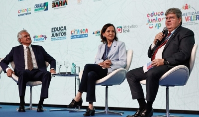 Em Brasília, João Azevêdo destaca programas educacionais implantados, valorização dos professores e infraestrutura escolar em Seminário Nacional pela Alfabetização