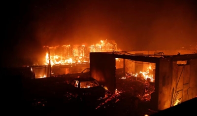 Sobe para 112 o número de mortos em incêndios florestais no Chile