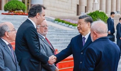 Pacheco participa de encontro com presidente da China