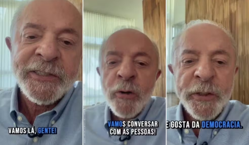 Nas redes sociais, Lula convoca apoiadores a irem às ruas impedir 'retrocesso' no país