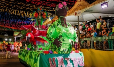 Escola de Samba Unidos do Roger é a campeã do Carnaval Tradição 2024 de João Pessoa