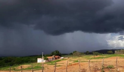 Santo André registra mais de 150 milímetros de chuva nesta quarta-feira; veja as demais cidades do Cariri paraibano