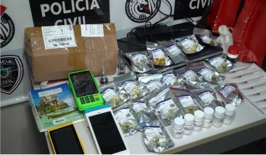 Homem é preso suspeito de vender anabolizantes ilegalmente, em Campina Grande