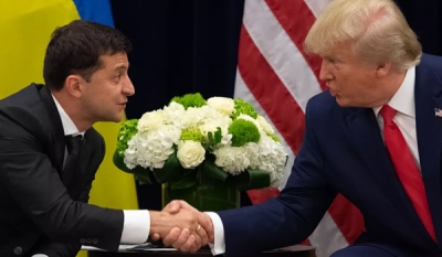 Pelo telefone, Trump promete a Zelensky &#039;acabar com a guerra&#039;