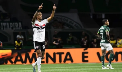 São Paulo vence o Palmeiras outra vez e vai às semifinais da Copa do Brasil