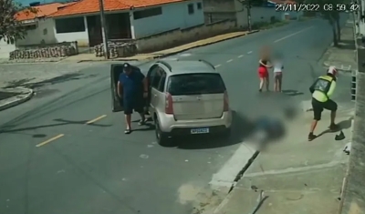 Motorista é detido após atropelar quatro pessoas em Campina Grande