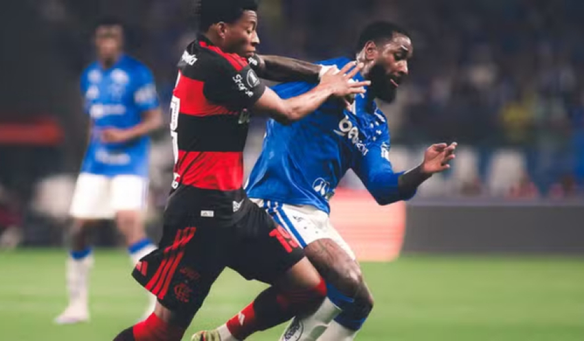 Cruzeiro e Flamengo empatam no jogo de ida das oitavas da Libertadores