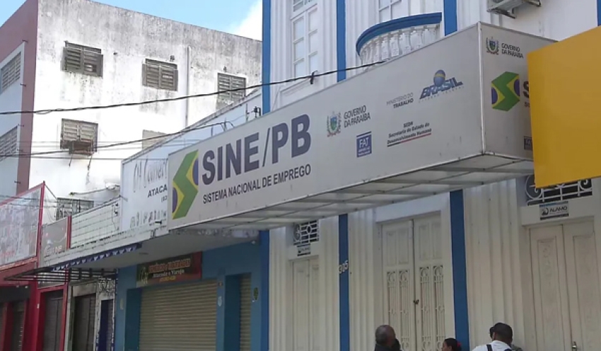Paraíba tem 1.037 vagas de emprego oferecidas pelos Sines de 17 a 21 de junho