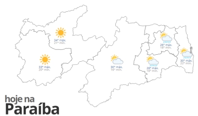 Previsão do tempo hoje, 19 DE AGOSTO DE 2023