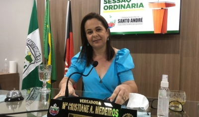 Justiça determina retorno imediato da vereadora Cristiane Alves a presidência da Câmara de Santo André