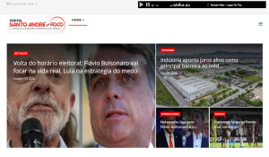 Relação de matérias publicadas no Portal Santo André em Foco hoje, 09 de Outubro de 2026