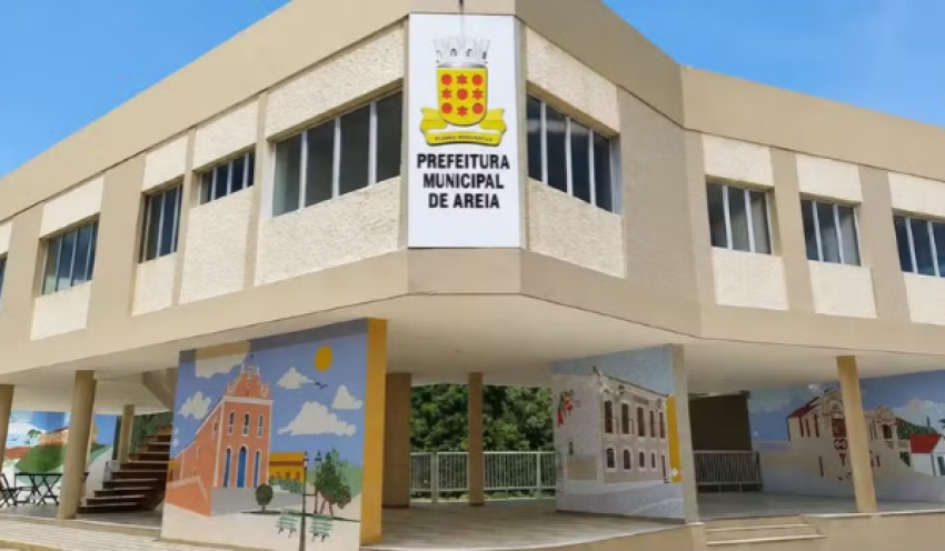 Inscrições do concurso público da prefeitura de Areia, na PB, são prorrogadas; veja novo prazo