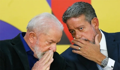 Lula e Arthur Lira se reúnem no Palácio da Alvorada, em meio a tensão entre governo e Congresso