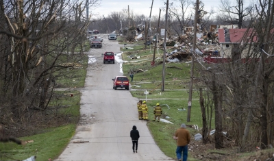 Sobe para 32 o número de mortos nas tempestades e tornados que atingiram os EUA