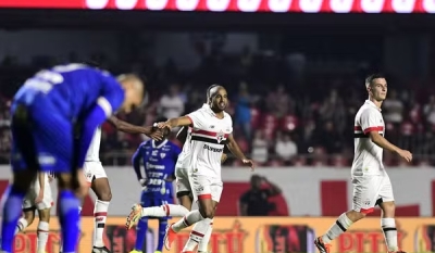 São Paulo domina o Águia, vence no Morumbis e avança na Copa do Brasil