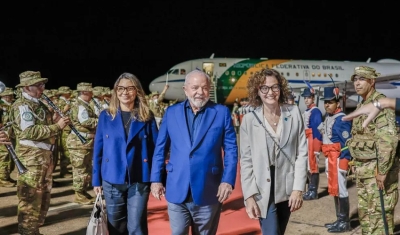 Lula chega à Argentina para encontro de chefes de Estado do Mercosul