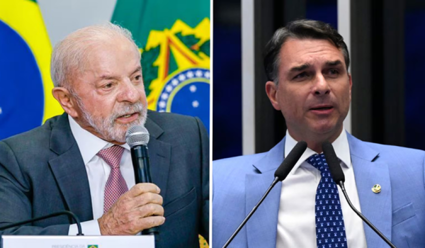 Na TV, Flávio promete reduzir endividamento, e Lula, universalizar ensino em tempo integral