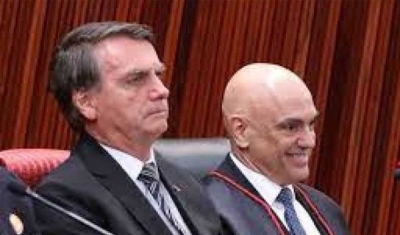 Defesa de Bolsonaro pede afastamento de Moraes de investigação sobre 8/1