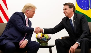 Bolsonaro comemora posse de Trump: ‘Sopro de esperança para o mundo’