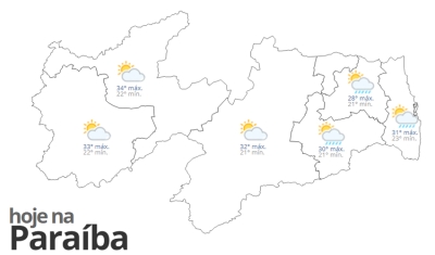 Previsão do tempo hoje, 25 DE ABRIL DE 2023