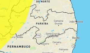 Alerta de chuvas intensas é emitido pelo Inmet para quase 60 cidades da PB; veja lista