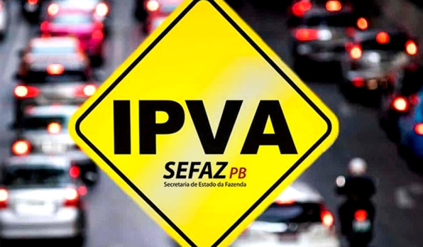 SEFAZ-PB libera emissão do boleto de IPVA 2024 para pagamento da placa com final 5