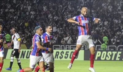 Bahia bate o Vasco em São Januário e vence a primeira no Brasileiro