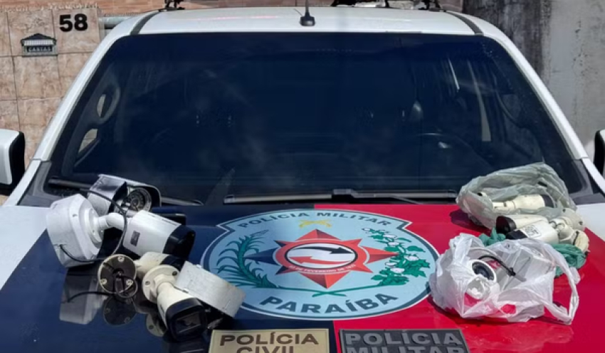 Polícia Militar apreende câmeras irregulares em bairros da zona norte de João Pessoa