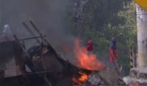 Moradores de comunidade de João Pessoa colocam fogo em via contra assassinato de jovem