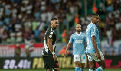 Em duelo contra o rebaixamento, Bahia e Vasco empatam na Fonte Nova