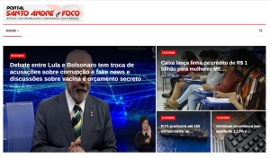 Relação de matérias publicadas no Portal Santo André em Foco hoje 17/10/2022