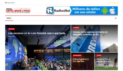 Relação de matérias publicadas no Portal Santo André em Foco hoje, 26 de Maio de 2025