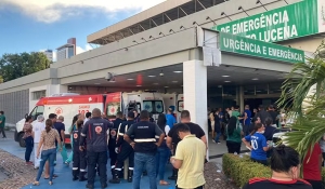 Incêndio atinge Hospital de Trauma de João Pessoa e pacientes são transferidos para outras unidades