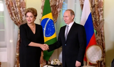 Dilma Rousseff deve se encontrar com Vladimir Putin nesta quarta