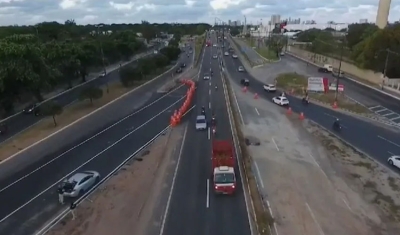 Novo trecho da BR-230 em João Pessoa vai ser interditado para obra do Viaduto de Água Fria