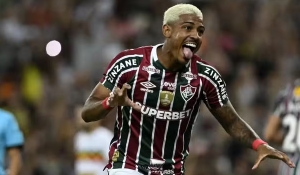 John Kennedy volta a marcar, Fluminense vence o Sampaio Corrêa e avança na Copa do Brasil