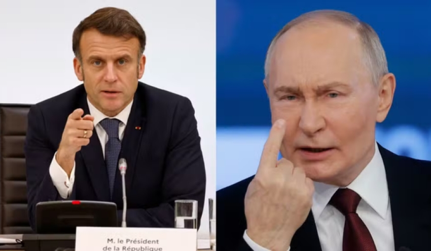 Rússia acusa Macron de 'chantagem nuclear' e chama de ameaça fala de presidente francês